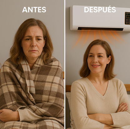 ThermoLux PRO - Calentador portátil potente y silencioso