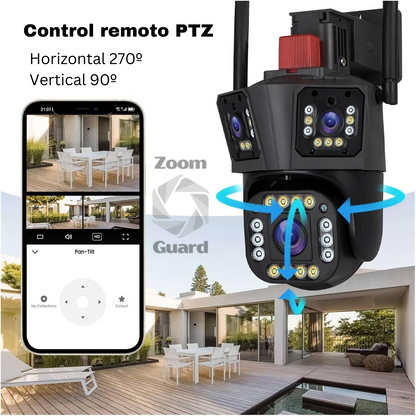 Zoom Guard: Cámara de Seguridad WiFi - ¡Compra 1, Llévate 2! + Memoria ilimitada agora