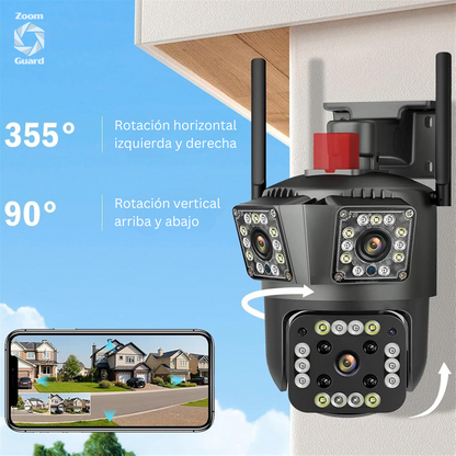 Zoom Guard: Cámara de Seguridad WiFi - ¡Compra 1, Llévate 2! + Memoria ilimitada agora