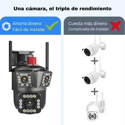 Zoom Guard: Cámara de Seguridad WiFi - ¡Compra 1, Llévate 2! + Memoria ilimitada agora